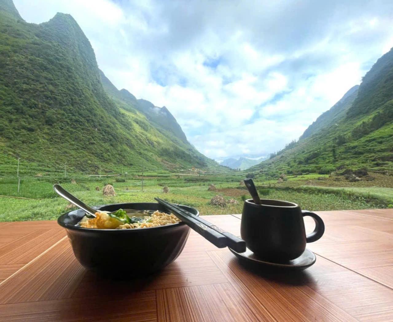 Xua Vu Homestay Meo Vac Exterior foto